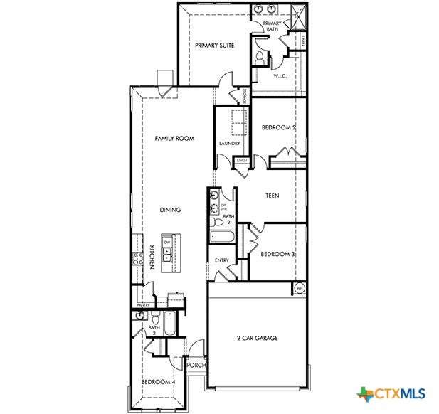 Photo of 1519 Ravine Way, New Braunfels, TX 78124 (MLS # 626500)