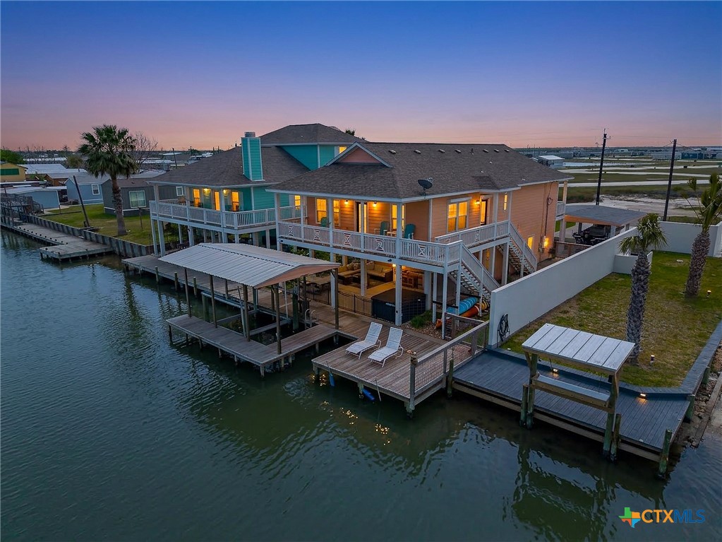 Photo 1 of 40 — 838 Rattlesnake Point Road, Rockport, TX 78382