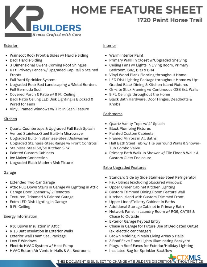 1720 Paint Horse Trail