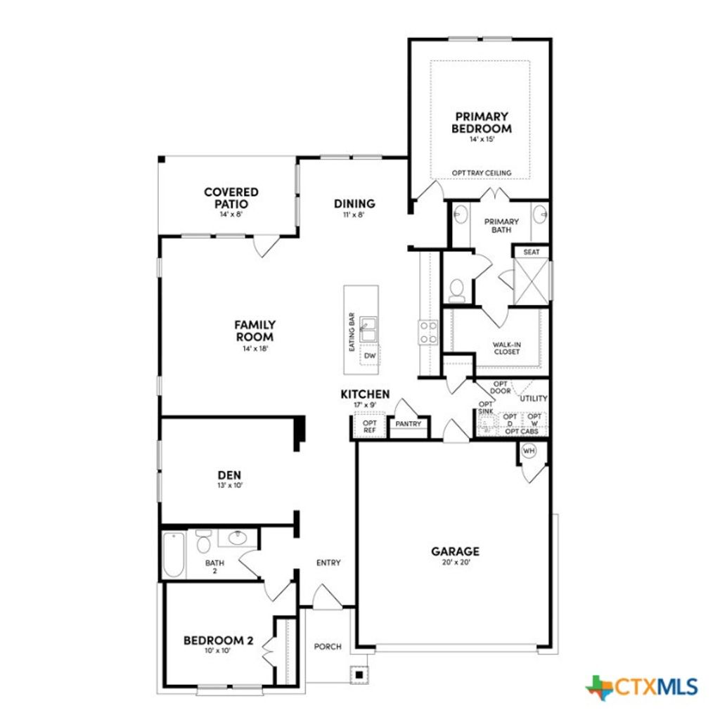 Photo of 223 Sprinting Peak Dr, San Marcos, TX 78666 (MLS # 582639)