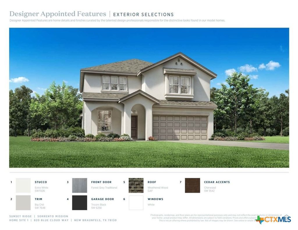 Photo of 820 Blue Cloud Way, New Braunfels, TX 78130 (MLS # 610309)