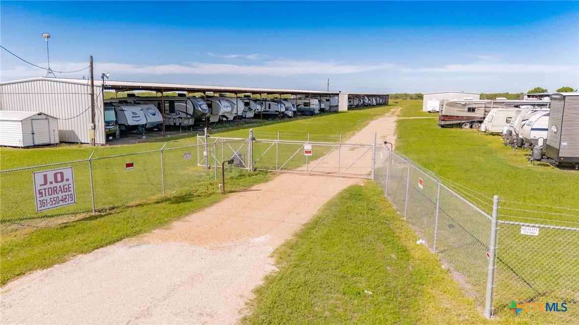 Entrance to JO Storage