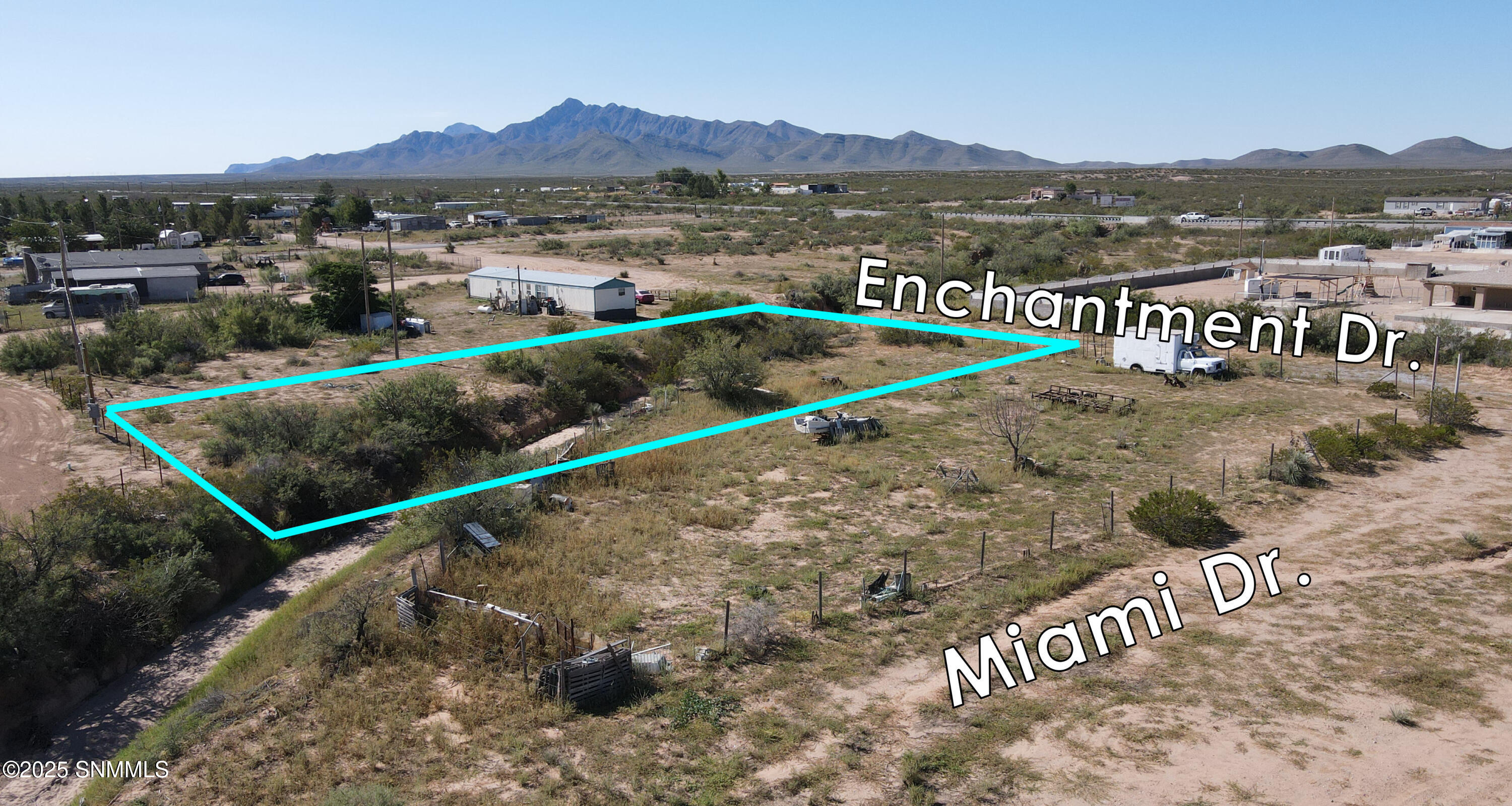 1190 Enchantment Dr. - Estimated Boundar