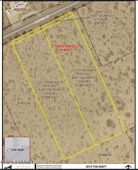 Vacant Land For Sale - 2450 Sandhill Road<br/> Dona Ana County, Las Cruces, NM 88011