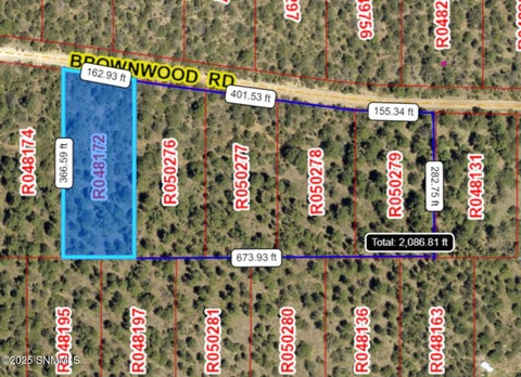 Vacant Land For Sale - 60 Brownwood Road<br/> Timberon, NM 88350