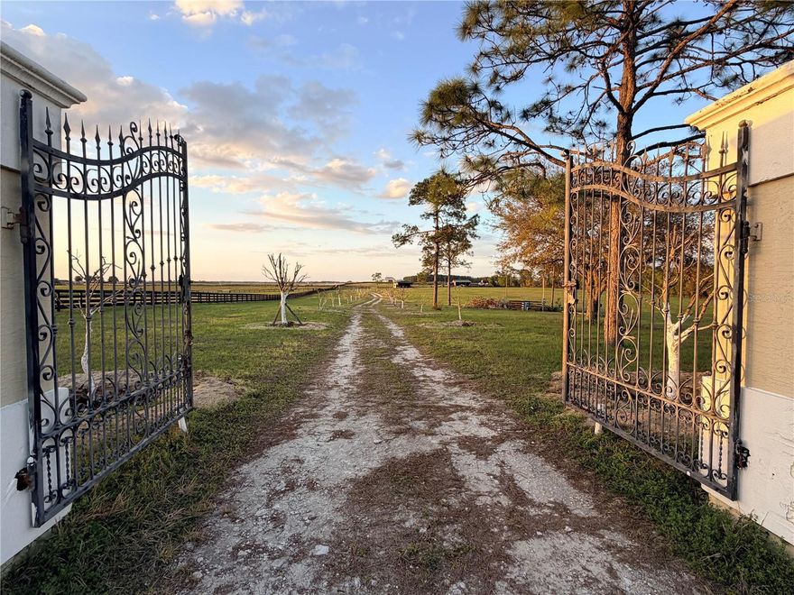 Bonus: Property is listed $15,000 BELOW APPRAISED VALUE— instant equity opportunity! Welcome to your private slice of paradise in Williston, Florida — a rare opportunity to own 21+ acres of prime agricultural land with direct access to a one-mile professional race track.  This stunning property blends classic charm with modern updates, featuring a beautifully remodeled 1950s home that has been thoughtfully upgraded while maintaining its original character and massive car port. The home boasts a 2024 metal roof, updated interior finishes, and a spacious bathroom with a large walk-in shower, offering comfort and style in a peaceful country setting. Close to Blck Prong Equine, 5 star restaurant, trails, and lodging. DON'T MISS IT