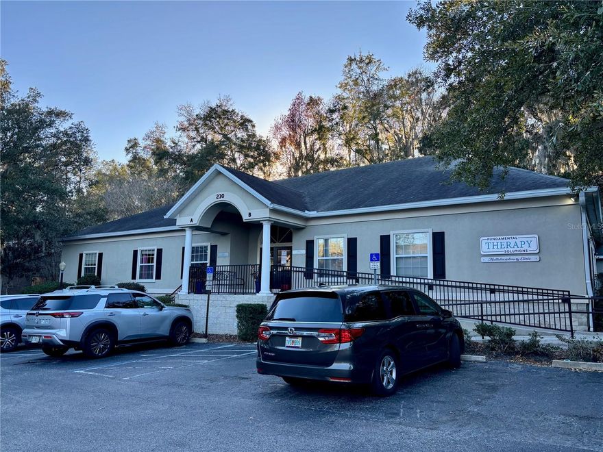 Medical Office Opportunity in Prime NW Gainesville Location!
Amazing location for this office condominium available in the established NW Gainesville professional corridor. 230 NW 76th Drive, Suite B offers the new owner an affordable, complete medical office within a desirable office park with convenient access to Newberry Road, I-75, and surrounding medical, professional, and retail services. Flexible and functional layout, ample parking, concrete block construction and great visibility from Tower Road.  

Thousands are already traveling to the same location every month - so why not take advantage of the traffic and boost your business in this prime, ready-to-go office.

Financials available upon request.