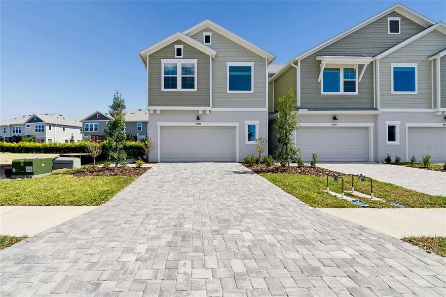 Located in the highly desirable North River Ranch community in Parrish, Florida, this move in ready Bingley townhome offers 4 bedrooms, 3 full bathrooms, over 2,100 square feet of living space, and a highly functional layout designed for both comfort and flexibility. This particular home stands out with a full bedroom and full bathroom on the main floor, created by converting the study and powder bath, making it ideal for guests, multi-generational living, or a private office space. The home also features an upstairs loft and a two car garage for added storage and convenience. As an end unit, you will enjoy additional windows that bring in an abundance of natural light, creating a bright and welcoming atmosphere throughout.

The open concept main living area seamlessly connects the kitchen, dining, and family room, offering a spacious environment that works perfectly for both everyday living and entertaining. The kitchen is thoughtfully designed with a large island, ample cabinetry, and plenty of prep space, all overlooking the main living areas to keep everything feeling connected. Large windows throughout enhance the openness and bring in natural light.

Upstairs, the owner’s retreat provides a relaxing escape with a private en-suite bathroom and a generous walk in closet. Two additional bedrooms, a full bathroom, and the versatile loft space complete the second floor, giving you flexibility for a secondary living area, home office, or playroom.

Residents of North River Ranch enjoy access to a wide range of resort style amenities, including multiple clubhouses, fitness centers, swimming pools, game rooms, and miles of scenic walking and biking trails. The community also offers parks, playgrounds, and a dedicated dog park, all designed to support an active and connected lifestyle. The home is conveniently located near Barbara A. Harvey Elementary School and Parrish Community High School, with a future middle school planned nearby.

This beautifully designed home offers a unique opportunity to own a move in ready Bingley with added flexibility, abundant natural light, and access to one of Parrish’s most sought after communities.