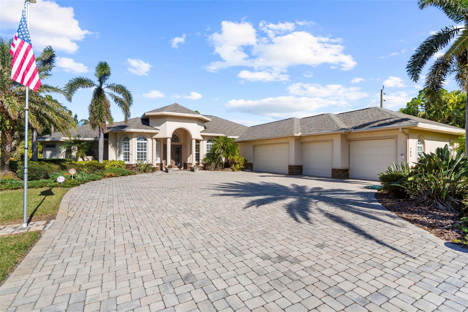 Offering nearly 6,000 square feet of impeccably maintained indoor and outdoor living space, this custom-built home embodies architectural elegance and Gulf Coast luxury located only 3.5 miles to Nokomis Beach in an X Flood Zone. No damage during any of the Hurricanes!
Nestled on a private 1-acre lot, this exquisite 4-bedroom, (could be used as 5 bedrooms) 5-bathroom estate is one of only 17 homes in the Preserve at Mission Valley.
Step inside to discover bright, airy interiors illuminated by natural light, with soaring 12’ ceilings, intricate crown moldings, coffered ceiling accents, and custom window treatments over hurricane impact rated windows/door, including garage doors. The formal dining and living areas provide an inviting setting for entertaining, with stunning views of the tropical outdoor oasis featuring a covered lanai, sparkling pool, and spa. The backyard has been customized and designed with specimen plantings and individual sprinklers for each tree. There is a pool bathroom with access directly from the covered lanai!
The gourmet kitchen, a centerpiece of the home, boasts granite countertops, fine wood cabinetry, a walk-in pantry, center prep island, and bar seating. Open to a casual dining area and a spacious family room, this space is perfect for both intimate gatherings and grand occasions. A cozy double-sided gas fireplace connects the family room to a versatile Mother In-Law suite or media room/bonus room, while two additional bedrooms are on the same side of the home.
The opposite wing houses a private study and the expansive master suite, providing ultimate seclusion and luxury. Thoughtfully designed for security and comfort, this home features hurricane-rated construction (built 13 feet above sea level), high-impact windows, 140 MPH wind specifications, Hurricane-rated screen in lanai that creates a safe room, and a cutting-edge security system with cameras and motion sensors. A Sonos music system with room-specific controls, industrial-grade central vacuum, and a dedicated irrigation well, ensures modern conveniences at every turn.
The oversized 4-car garage is a standout feature, offering a workshop, an air-conditioned 10x20x12 storage room with floor-to-ceiling shelving, and a climatized "suitcase/storage room." One area of the garage has been partially finished and could easily convert to another living area/bedroom/exercise room....Lots of possibilities! Also features a fully functional work bench and tool shop in the main garage area.
A BRAND NEW Roof in 2024, 3 new A/C units, 24KW Generac Generator, 500-gallon propane tank, and a Solaris Air Purification System are just a few of the amazing top of the line features this home embodies. On just over 1-acre, this property is large enough for a tennis ball court, pickle ball court, parking an RV, trailer, or boat.
Located minutes from top-rated schools, fine dining, shopping, the new Sarasota Memorial Hospital, Mission Valley Country Club, and the renowned Legacy Trail, this home is a short drive to Venice Island, Gulf beaches, and Marinas. With quick, easy access to I-75, reach Sarasota Airport in 30 minutes, or Tampa, Ft. Myers, and Naples within 1-2 hours.
Schedule your private showing today and experience the finest in Gulf Coast living while being in a safe and secure home!