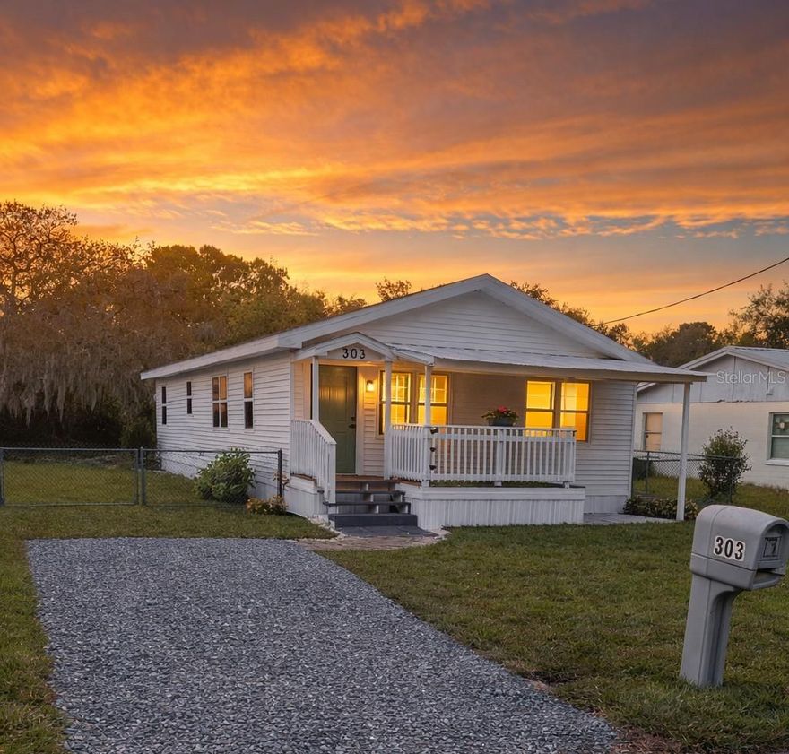 Welcome to 303 Clayton Rd, a beautifully remodeled 3-bedroom, 1-bathroom home nestled in the heart of Auburndale.
This charming residence has been thoughtfully updated, offering a fresh, modern feel while maintaining its cozy character. The newly remodeled interior features stylish finishes, updated flooring, and a bright, inviting living space perfect for relaxing or entertaining. The kitchen has been refreshed with contemporary touches, including solid wood cabinets with soft close hinges, and brand new suite of stainless steel appliances, providing both functionality and appeal.
Step outside to enjoy the fully fenced backyard — ideal for pets, outdoor gatherings, gardening, or simply enjoying Florida’s sunshine in your own private space.
Recent updates to the home include new roof, new ac and duct work, new water heater, flooring, light fixtures, fresh paint inside and out, and brand new bathroom and kitchen!
Conveniently located just a short walk from Lake Ariana, enjoy the scenic views while walking the lake. With close proximity to local parks, shopping, dining, and major roadways, this home combines comfort, convenience, and location.
Whether you’re a first-time buyer, downsizing, or looking for a turnkey investment opportunity, this move-in-ready gem in Auburndale is one you won’t want to miss.