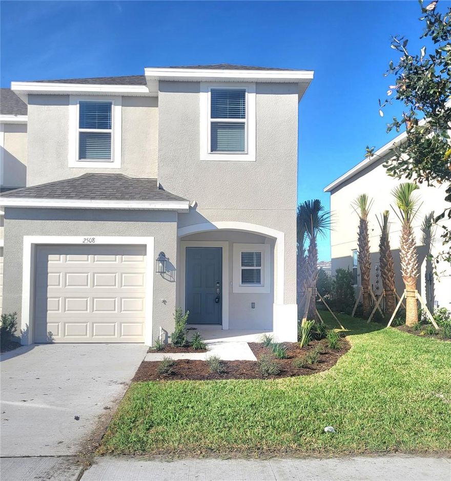 Brand new townhome with 3 beds, 2.5 baths. A spacious great room and open kitchen give this townhouse a light and airy feel. The kitchen island is an ideal spot to cook a meal or entertain. A large rear patio provides outdoor living space. A one-car garage and downstairs half bath are located downstairs for added convenience. Upstairs are two bedrooms sharing a full bath and a large owner's suite with oversized walk-in closet and double vanity. Enjoy multiple storage areas including under stair storage, a large walk-in kitchen pantry, separate laundry room upstairs , linen closet and small loft great for office desk or homework area. Oversized Quartz kitchen countertops, quartz owners bath countertops, 18x18 ceramic tile, undermount sinks. The location will keep you in the Wesley Chapel area near the expressway, shopping, restaurants, golf and entertainment and provides easy access to Wiregrass Mall and all that Tampa has to offer. Spend a day with your family at the Epperson blue lagoon located nearby and features over 7 acres in size and with clear blue waters. Relax and enjoy the family lawn games, beach toys, beach volleyball, access to swim-up bar, live entertainment & big screen TV viewing on select days. Schedule your viewing today before this home is gone! 

If you decide to apply for one of our properties:
Screening includes credit/background check, income verification of 2.5 to 3 times the monthly rent and rental history verification.

APPLICANT CHARGES:
Application Fee: $75 per adult, 18 years of age and older (non-refundable)
Lease Initiation Admin Fee: $150.00 after approval and upon signing
Security Deposit: Equal to one month’s rent
Pet Fee if applicable (non-refundable)