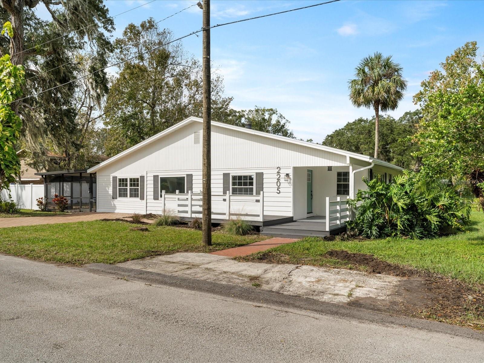 DONT MISS THIS OPPORTUNITY TO LIVE IN ONE OF THE FEW BEACH POOL HOMES IN NEW SMYRNA BEACH!! Come see this Absolutely Gorgeous and Stunning Split-Plan Modern Home in CORBIN PARK. As you walk in, you will fall in love with this reconceptualized 4-bedroom (including bonus room), 2-bath POOL HOME. You are welcomed by an ample foyer and the dining room, just to step towards your modern kitchen with ample surfaces and storage, with new Bosch Stainless Steel appliances, and an oversized SolidWhite quartz-covered 11x4' island overlooking your new living room and the front yard with ample windows. The spacious master bedroom has a huge walk-in closet and a suite-in bathroom. There are 3 separate and properly sized bedrooms with one full bathroom. There is also a generous office space leading to the screened porch with endless possibilities. Go through the sliding doors, and you will find yourself with an ample, refreshing, and newer (2018) Pool with a Newer Pool Deck And bach Porch (2018), New W/H, and the list goes on and on.