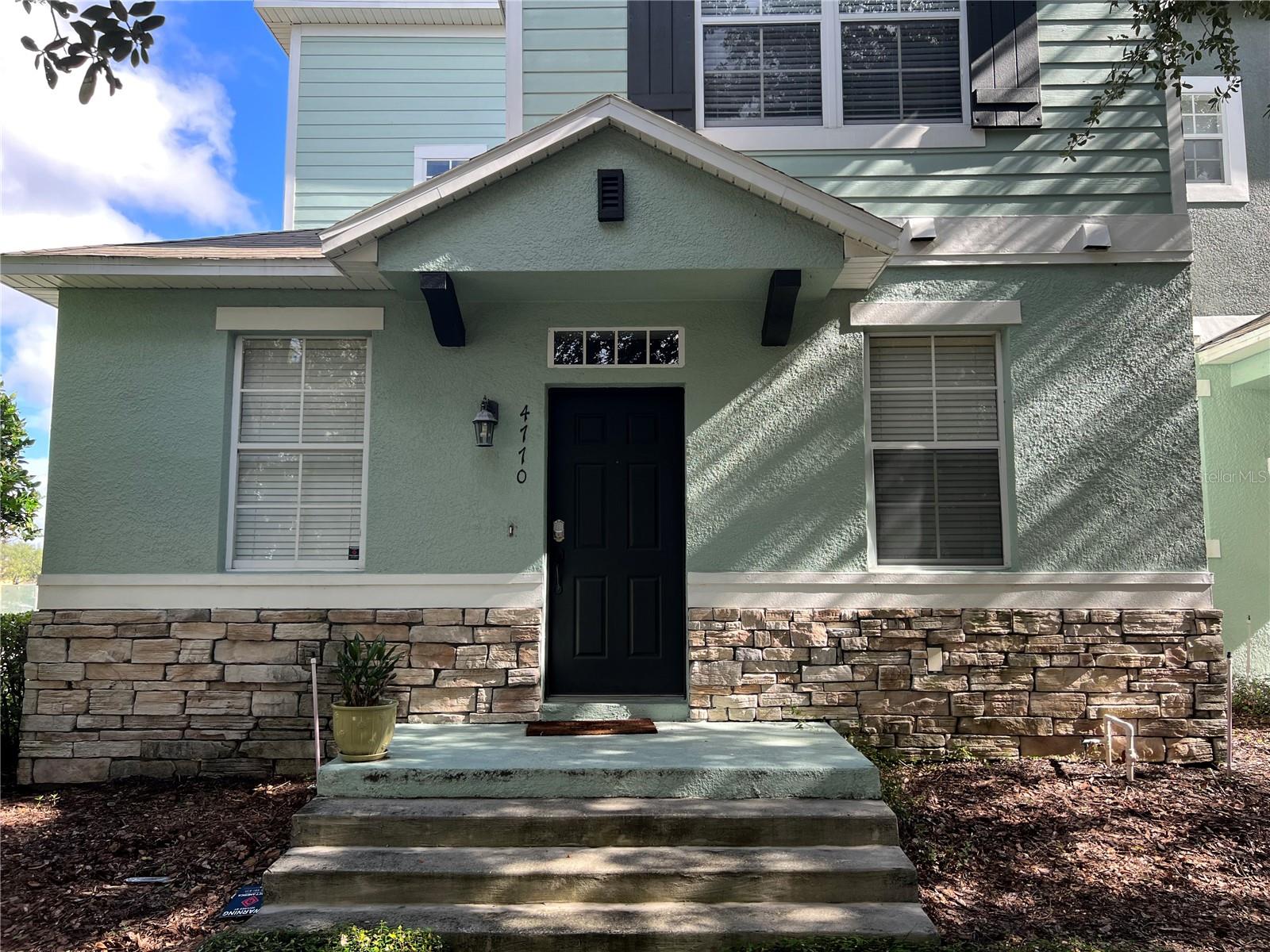 Tremendous opportunity to rent this spacious, corner unit townhouse located in the popular Anthem Park subdivision. This beautiful 3 bedroom, 2.5 bathroom townhome has been very well maintained and offers many upgrades. Planned well, the home boasts high ceilings, a large living/dining area, dinette, family room, and an impressive kitchen to include cherry wood cabinets and stainless steel appliances. Master suite is located on the first floor and features a master bath with dual sinks and a large walk in closet. Upstairs continues to impress with a large loft area, two additional bedrooms and the second full bathroom. Inside laundry with washer and dryer included, tile and laminate floors throughout (no carpet), exterior brick-paved, private courtyard, an oversized, 2 car garage...the list goes on and on. With lawn care included in the rent, use your "me" time to enjoy our inviting Florida outdoors, or just walk across the street and enjoy some of the many, great community amenities such as the club house, the fitness center, and Olympic-sized pool. With convenient access to the Florida Turnpike, you are within minutes of shopping and dining with easy access to Disney and other attractions and a short commute to both downtown, and the Orlando International Airport. This is a must-see property that will not last long. Hurry...call and schedule a viewing today.