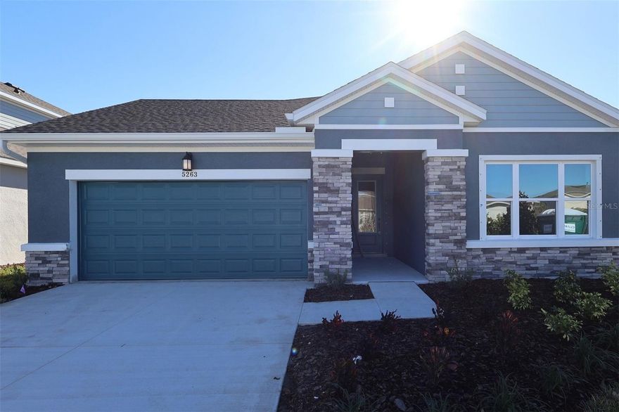 Under Construction. Located in sought-after Waterset in Apollo Beach, this home offers a resort-style lifestyle with five community pools, scenic trails, playgrounds, fitness centers, and a brand-new amenity center less than .25 miles away. Convenient access to shopping, dining, and major roadways makes this community one of the area’s most desirable.

The Gaspar by David Weekley Homes showcases exceptional craftsmanship and thoughtful design. The stylish kitchen opens to bright, open-concept living and gathering spaces filled with natural light. The private Owner’s Retreat features a spacious en suite bathroom and walk-in closet.

Guest and secondary bedrooms provide flexibility and privacy, while the backyard offers a serene setting with mature areca palms along the rear property line. This home is backed by a 1-2-10 year builder warranty for added peace of mind.

Take advantage of an incredible financing opportunity with a 4.99% interest rate forward commitment.