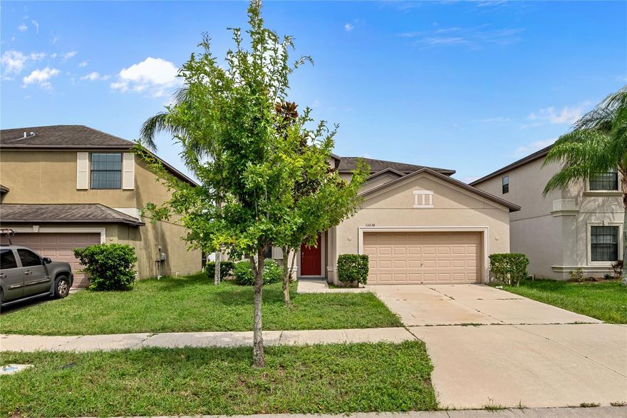 Spacious 2595 Sq Ft Rental Property in Riverview in Prime Location !! This gorgeous home is having 4 Bedrooms (one bedroom downstair),3 full bathrooms, a formal living and dining room featuring, the kitchen breakfast nook and with two car garage with fresh paint done through the house inside. The kitchen is fully upgraded featuring granite counter top, upgraded 42 inches upper wood cabinets, soft-close drawers, under-mount stainless sink, upgraded stainless appliances including Stainless Steel range, Stainless steel refrigerator, dishwasher and microwave. It is also having big backyard with a screened patio making it perfect for entertaining guests. The beautiful carpeted stairs leads to the comfy Loft on the second floor. The upstairs having 2 bedrooms and a master bedroom features large walk-in closets, fabulous double sink vanity with granite counter tops, wood cabinets, walk-in shower and huge soaking tub! This Rental home have many more upgrade items.