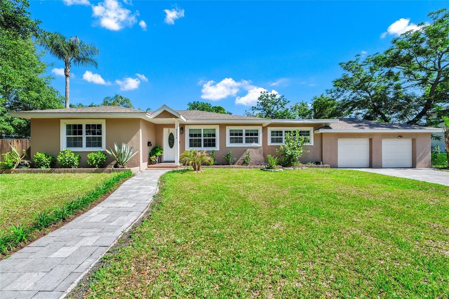 Settled on a rare double lot in the heart of Winter Park, this 4-bedroom, 2-bath home delivers the Florida lifestyle you've been waiting for–without a single item on your to-do list. Resort style pool with Travertine pavers, renovated in 2025– brand new and ready for summer.
Inside, a complete renovation in 2020 touched every corner of the home. Every major system has been replaced within the last five years– roof, A/C, plumbing, flooring, septic tank and drain field, driveway, appliances, and the kitchen– giving you true move-in confidence that's rare at any price point.
Step outside your door and Lake Killarney is just a short stroll away, offering quiet waterfront sunsets and morning walks that feel like a private retreat. The surrounding Winter Park neighborhood puts acclaimed dining, boutique shopping, and everyday conveniences within minutes, all within one of Central Florida's most sought-after zip codes.
Properties with this combination of lot size, updates, and outdoor living don't stay available long. Schedule your private showing and start planning your first poolside gathering.