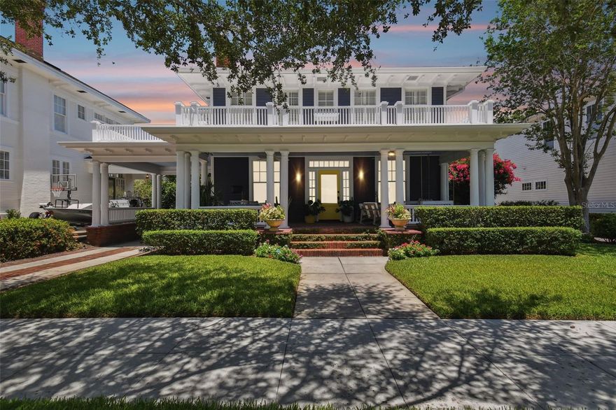 This stunning Historic Hyde Park home has been meticulously renovated and updated with the highest quality finishes, ready to welcome its next owner. Experience all the charm of Hyde Park without any of the headaches!
Step onto the expansive front porch and enter to see the refinished, gleaming heart-of-pine flooring that flows throughout the home. The large front room, currently used for dining and living, boasts a cozy fireplace and abundant natural light. The gourmet eat-in kitchen features Subzero/Blue Star appliances, marble countertops, custom inset cabinetry, fridge drawers, two dishwashers, and a spacious pantry/laundry area, making it a chef's dream. There is also a large family room with fireplace and a ½ bath on the main floor.
The enormous primary suite offers two custom walk-in closets and a lavish marble bathroom with custom cabinetry, Waterworks faucets, and a separate garden tub and shower. Two additional large bedrooms on the second floor each feature walk-in closets and share a beautiful marble hall bath with Waterworks fixtures, separate shower, and garden tub.
Enjoy the luxurious screened-in porch overlooking the expansive lawn and heated pool, perfect for hosting gatherings. The two-story guest suite includes a downstairs bonus room with a half bath and an upstairs bedroom suite that rivals the primary suite, featuring a large storage closet and a spa-like bathroom.
Recent updates include new AC units, a new roof, updated plumbing, renovated bathrooms, floor refinishing, new landscaping, new paint inside and outside, and much more.
This home seamlessly blends historic charm with modern luxury, offering a unique opportunity to live in one of Hyde Park's most coveted residences. Don't miss out on this rare and beautiful gem!