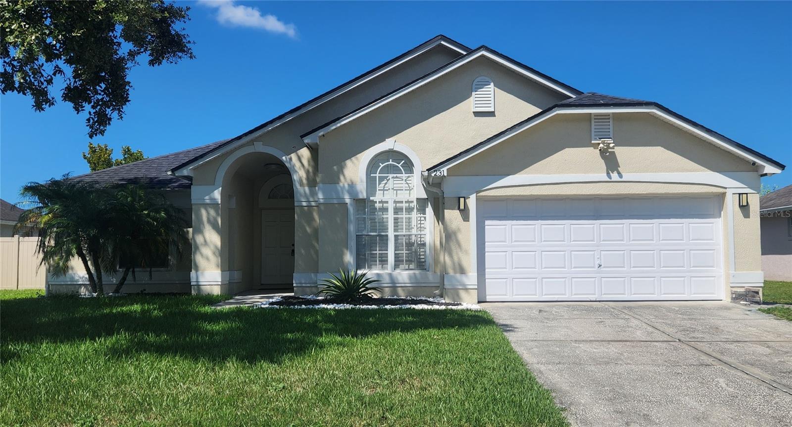 This beautifully renovated 3-bedroom, 2-bath pool home is perfect for families seeking space, style, and a prime location near Disney Parks and top schools. With quartz countertops in the kitchen and bathrooms, custom blinds, and a luxurious master suite featuring a Jacuzzi tub and walk-in closet, the home offers both elegance and everyday comfort. The fenced backyard and private pool area with durable paver flooring create an ideal setting for weekend fun and family gatherings. Recent upgrades—including a new roof (2021), AC system (2017), and electric water heater (2024)—ensure peace of mind. Located close to expressways, shopping, and major work areas, this move-in-ready home combines convenience with a warm, welcoming atmosphere that’s perfect for growing families.