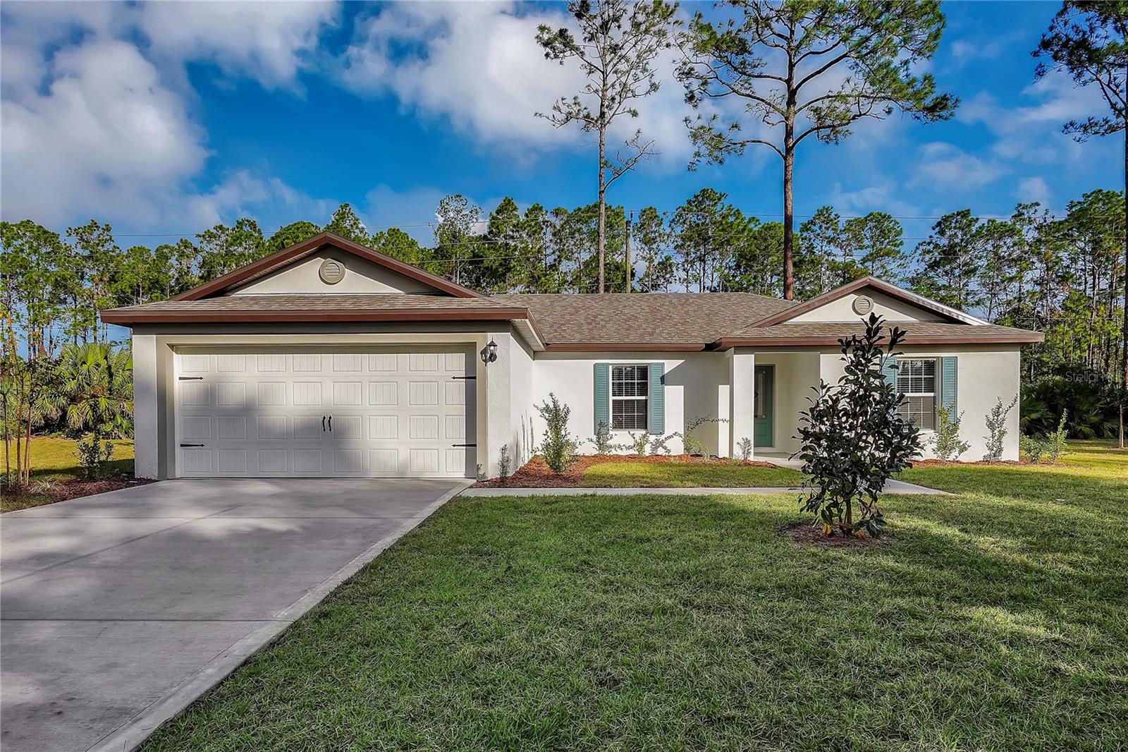 Experience modern comfort in the Caladesi floor plan, located in the desirable Weeki Wachee Springs near Spring Hill. This one-story home is designed for today's homeowners, offering a spacious entertainment space and a one-of-a-kind layout. With the CompleteHome™ package, this home features all-new energy-efficient appliances and stunning front yard landscaping, ensuring a move-in ready experience. The kitchen is a focal point, boasting elongated granite countertops, an island, and a full suite of energy-efficient Whirlpool® appliances. Two spacious bedrooms and a full bath provide ample space for family members or guests, while the secluded master retreat offers peace and privacy. Complete with a massive walk-in closet and a full bathroom, the master suite is a luxurious escape. The separate laundry room connected to the two-car garage adds convenience for busy individuals and families. Don't miss your chance to enjoy premier living in this high-value home.