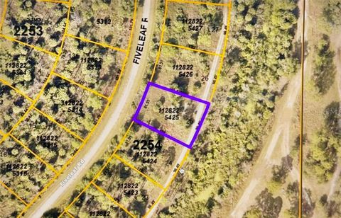 FIVELEAF ROAD NORTH PORT FL 34288