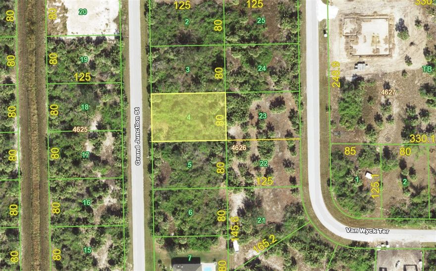 Bulging lot in South Gulf Cove. Public water and sewer. Voluntary HOA Deed Restricted Community. Community offers parks, bike trails, play ground, boat ramp and much more. Area of new construction. Less then 8 miles to Boca Grande. Home Depot and Publix less than 6 miles. Enjoy quiet living.