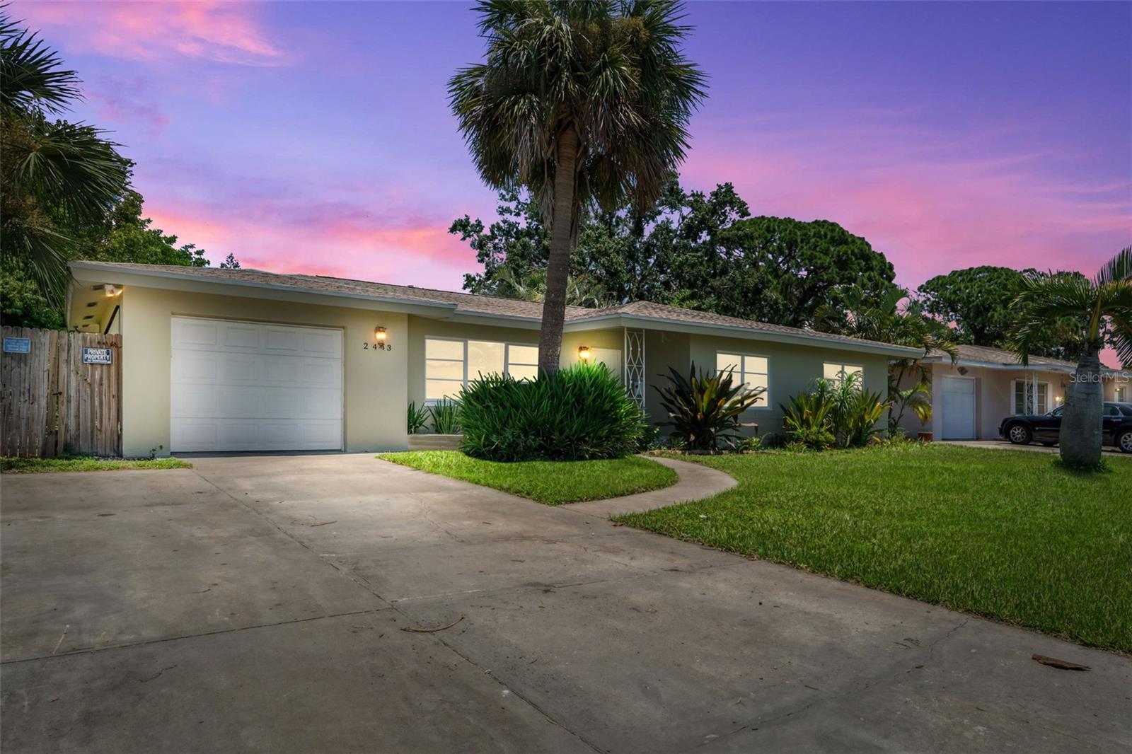 Discover your own tropical oasis in the heart of Pinellas Point! This charming 2 bedroom, 2 bath home was originally a 3 bedroom- and THE SELLER IS OFFERING A $10,000 CREDIT AT CLOSING, WITH A FULL LIST PRICE OFFER, so you can easily convert back to its original 3Bed/2bath layout. Credit could also be used to buy down your rate or to use towards closing costs... anything to suite your needs!
Step inside to a bright, spacious family room that flows into an updated kitchen, perfect for everyday living and entertaining. A cozy den with a wood-burning fireplace provides extra living space and overlooks the gorgeous backyard.
Your private paradise awaits out back — lush, tropical landscaping surrounds a large sparkling pool, creating the perfect setting for relaxing weekends, pool parties, or quiet evenings under the stars.
Located just a few blocks from the water (but safely in a no flood zone, and has never flooded!), this home also features fresh interior and exterior paint, plus recently steam-cleaned tile floors — so you can move right in and start enjoying the St. Pete lifestyle.
Unbeatable location — you’re minutes from vibrant downtown St. Pete, where you can explore trendy restaurants, waterfront parks, shops, museums, and a lively scene . Easy access to the interstate makes commuting a breeze and puts the beaches, Tampa, and the rest of the Bay Area within easy reach.
Whether you’re lounging by the pool, cozying up by the fireplace, or soaking in the St. Pete lifestyle, this home has it all! Don’t miss your chance — schedule your private showing today and make this Pinellas Point gem your own!