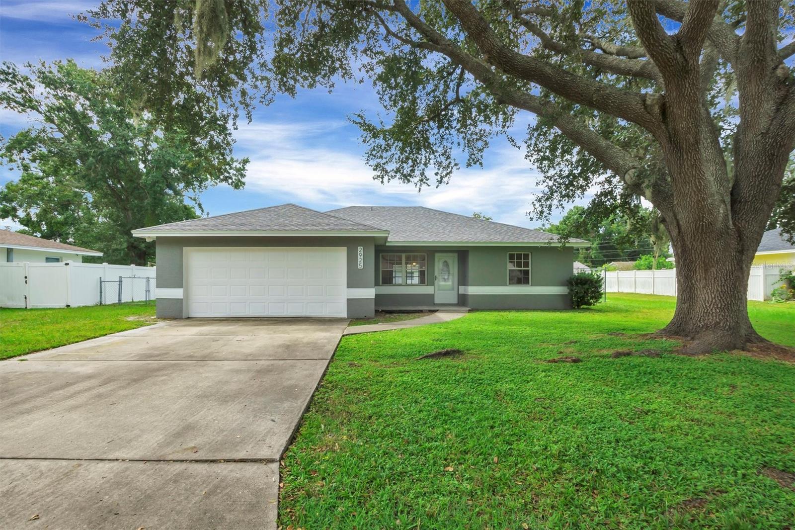 You've found it! This beautiful Lakeland home has been renovated top to bottom. New HVAC, hot water tank, roof, kitchen, baths, flooring, paint, trim, fixtures, recessed lighting, Samsung appliance package and more - yes, all brand new! With attention to detail no stone was left unturned. The home has a modern elegance that you'll feel upon entry. The open layout features a living room with vaulted ceiling that gracefully flows into the dining area and kitchen. The completely remodeled kitchen features quartz countertops that sparkle off the recessed lighting - highlighted by an expansive breakfast bar and timeless backsplash. The desirable split floorplan features a master suite with custom bath finishes and a walk in closet. Let's not forget the other amenities - relax and enjoy those summer evenings in the 385 sf remodeled screened porch. The home boasts a 1/4 acre site that is fenced and also features a storage shed. Last but not least, the 2 car garage for your cars, toys and storage! Enjoy this peaceful community in Lakeland with no HOA.