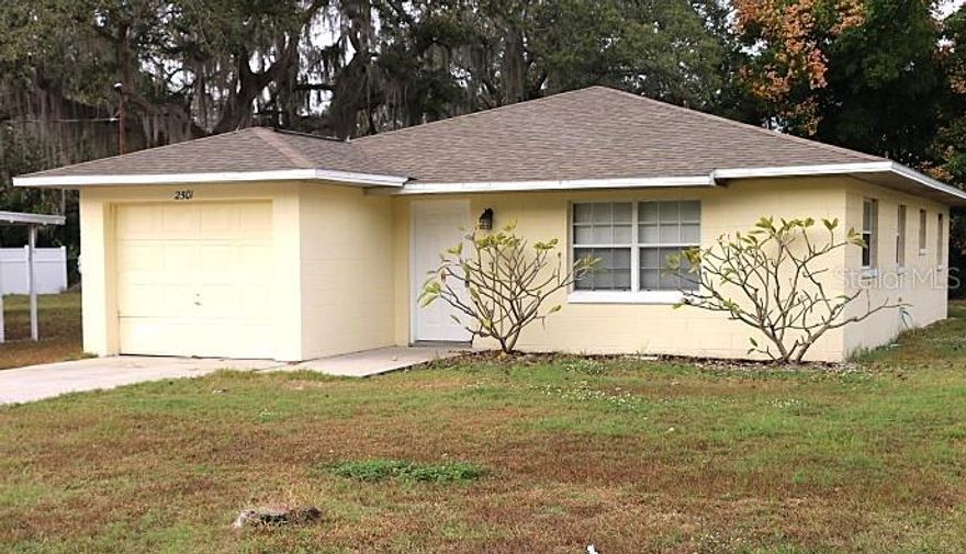 Hard to find a 3 bedroom 2 bathroom in this price range. Plus it has a single car garage.  Location is good, a couple blocks off Lakeshore Drive in Mount Dora. Close to Old Hwy 441 for convenience. It's vacant and ready to go. Application is required. No Pets.