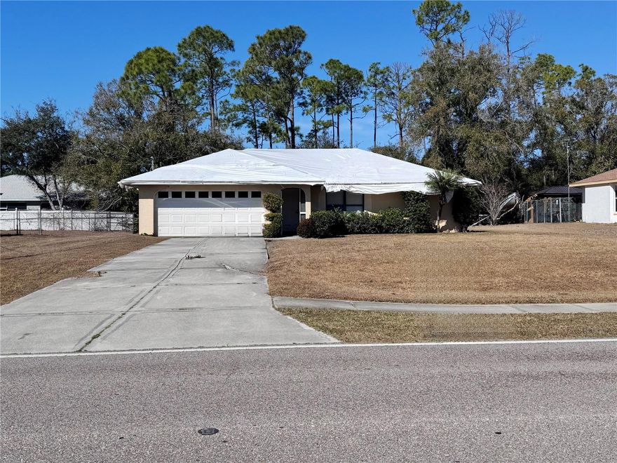 Auction Property. One or more photos have been staged.  Welcome to this well-situated 3-bedroom, 2-bath single-family home nestled on a quarter-acre lot in the heart of North Port.
Built in 1997 with solid concrete block construction, this residence offers 1,260 square feet of heated living space with a
functional layout featuring a spacious primary suite, two additional bedrooms with built-in closets, and a generously sized
kitchen. The attached 2-car garage and southeast-facing front exposure add everyday convenience and natural morning light.
Located along the N Chamberlain corridor with easy access to US-41, shopping, dining, and the area's renowned outdoor
recreation, this home is a compelling opportunity for anyone seeking affordable Florida living in a
growing community. No HOA fees and no CDD — just straightforward homeownership. Buyers must sign up and place bids though www.xome.com. All auction properties are subject to a 5% buyer s premium pursuant to the Event Agreement and Auction Terms & Conditions minimums will apply . Buyers and buyers  agent to verify any and all info. Occupants are not to be disturbed.