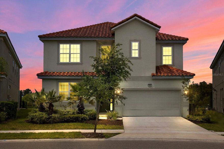 Welcome in this elegant, filled with natural light 12 BEDROOM / 11 BATHROOM / 1 HALF BATHROOM home located at the sought after GUARD GATED resort style community SOLTERRA RESORT, nestled in a premium lot, backed to a charming pond, NO NEIGHBORS IN THE BACK. This income producing home is being sold fully furnished and decorated (TURNKEY), with many features that makes this a perfect retreat for families and guests. This home offers 4 BEDROOMS on the MAIN LEVEL and 8 BEDROOMS UPSTAIRS, with 2 PRIMARY BEDROOMS on each floor, perfect for accessibility and privacy. The KITCHEN is equipped with all stainless steel appliances such as 2 SIDE BY SIDE REFRIGERATORS (ideal for large parties), 2 DISHWASHERS, microwave, and range. White 42" upper cabinetry and white QUARTZ COUNTERTOPS, makes this a perfect kitchen for hosting family gatherings and guests. The HEATED POOL area offers a large covered lanai and a heated spa, overlooking the pond and the green area. The upstairs LOFT is a CINEMA ROOM, offers a WET BAR with a sink and whine cooler and is surrounded by the other 8 BEDROOMS. Moreover, residents and guests benefit from exclusive resort amenities such as a gym, tennis court, lazy river pool, pool bar, and cabana. Situated only 14 miles from Disney Springs and just minutes away from major retailers, dining establishments, and entertainment options, the property is ideally located to take advantage of Central Florida's vibrant tourist traffic.
Land, Site, and Tax Information