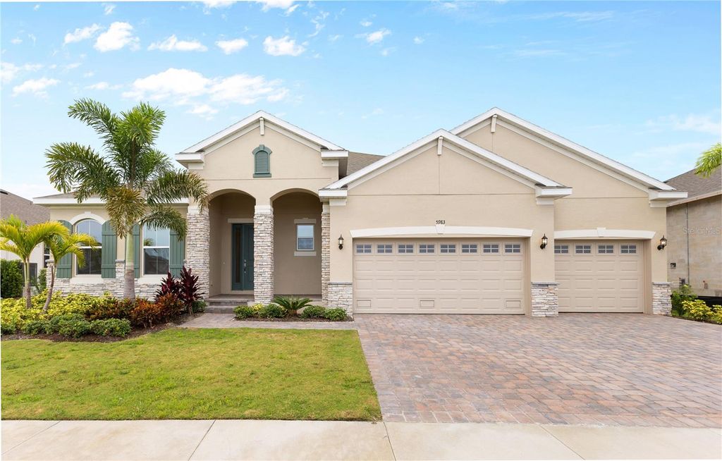 Photo of 5983 Blakeney Loop, Apollo Beach, FL 33572 (MLS # O6151186)