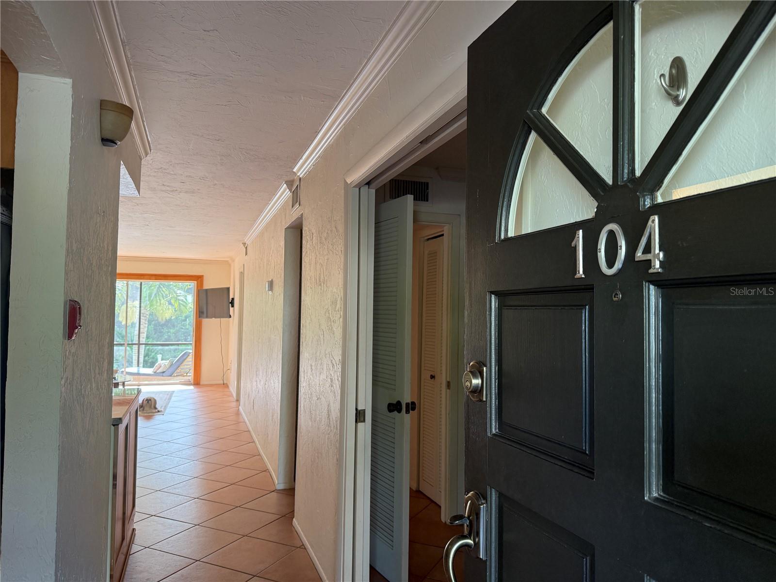 DOWNTOWN SARASOTA ANNUAL RENTAL FURNISHINGS OPTIONAL WATERFRONT, 2 bedroom, 2 bathroom, first floor condo located in the highly desired Bayou House Apts community in the vibrant and artistic downtown Sarasota area, come see all of the amazing features! In Remodeled open concept floorplan and easy-to-clean ceramic tile flooring throughout. The fully equipped kitchen features wooden cabinets with pull out drawers & plenty of storage space, high end stainless steel appliances and granite countertops! The kitchen leads to the dining and living rooms both with an immaculate water view from the screened-in lanai where you are greeted each morning by an occasional Manatee, nesting Blue Herons, pelicans soaring by and the perfect spot for watching the sunset in the evenings and relaxing with family. Enjoy a tranquil kayak experience right outside your back door! A split bedroom floorplan takes you to the first bedroom which has unique built-in bookshelves, a large closet and a full sized bathroom with shower/tub combo! The primary suite is the ultimate retreat with a breathtaking view from your private lanai entrance, a massive walk-in closet and an attached en-suite with updated countertops/vanity and custom tiled walk-in shower! Bayou House Apts is a peaceful and active community, just a short walk to the local farmers market, theatres, the library and beautiful Selby Gardens. The unit is only 4 miles to the sandy Lido Key beaches and all of the popular shopping & dining you could want!