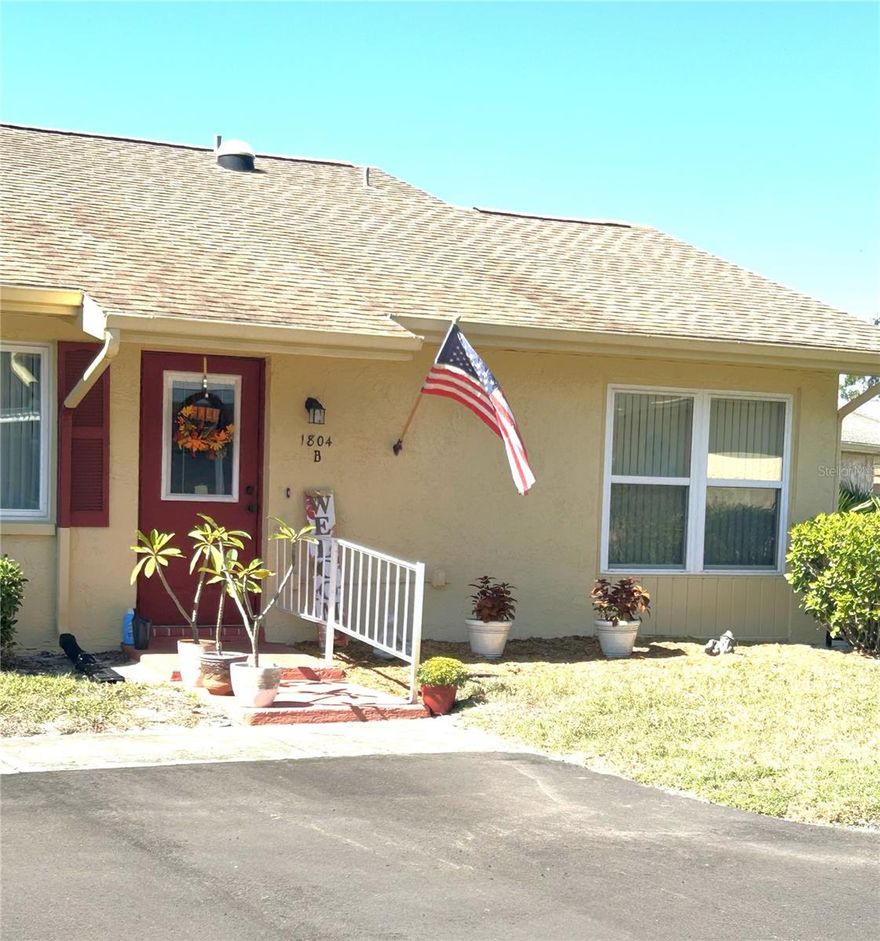 From the moment you arrive, you’ll notice the pride of ownership in this beautifully maintained 2-bedroom, 2-bath condo. The updated energy-efficient windows and elegant beveled glass front door set the tone for what’s inside — a bright, cheerful home with true Florida charm. Step inside to an open and airy layout filled with natural light and fresh, coastal-inspired colors. Gorgeous wood laminate flooring flows throughout, including the recently updated Florida room, creating a warm and inviting feel. The kitchen is a showstopper with newer stainless-steel appliances, quartz countertops, and rich wood cabinetry — perfect for preparing meals or entertaining friends. Both bathrooms have been tastefully updated with modern vanities, stylish finishes, and a new walk-in shower in the primary bath. Other thoughtful touches include modern light fixtures, ceiling fans throughout, and solar tubes in the kitchen and hall bath that brighten the space naturally. The spacious primary suite features a generous walk-in closet, and the indoor laundry room just off the Florida room adds everyday convenience. Major updates include a new HVAC system (2020) and water heater (2022), so you can move right in with peace of mind — everything has been done for you! This home is truly move-in ready — just unpack, relax, and start enjoying the resort-style lifestyle that Kings Point is known for. Kings Point is a premier 55+ gated community with endless amenities: two recently updated clubhouses, indoor and outdoor pools, fitness centers, clubs, and social activities for every interest. Meet friends at the new tiki bar at the South Club, enjoy affordable dining at the on-site restaurant, or unwind at the sports bar after dinner. Golf cart-friendly streets make it easy to explore the community and nearby Sun City Center shops and restaurants. Come see why Kings Point is one of Florida’s most sought-after active adult communities — this beautiful condo is ready to welcome you home!