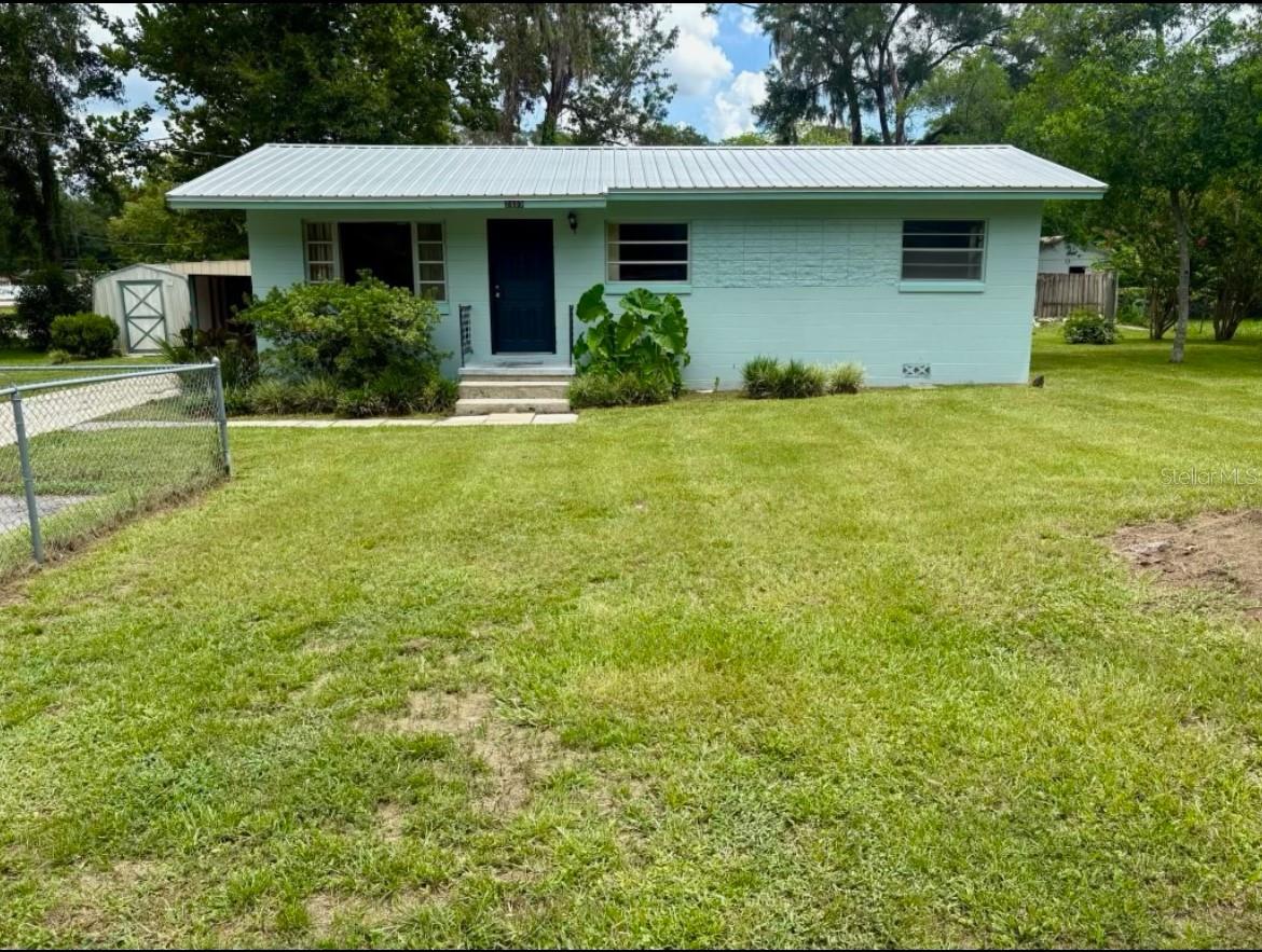 Charming 2-bedroom, 1-bath home in the heart of SW Marion County with convenient access to shopping, dining, schools, and medical facilities. Features include a living room, kitchen with breakfast nook, and a flex room that can serve as a 3rd bedroom. Property offers a 1.5-car carport with storage, shed, and fully fenced yard. Recent updates: roof (2021), A/C (approx. 5 years), new water heater, updated electrical panel, fresh interior and exterior paint, landscaping, and termite maintenance (2024/2025). Move-in ready—ideal as a primary home, seasonal retreat, or rental investment!