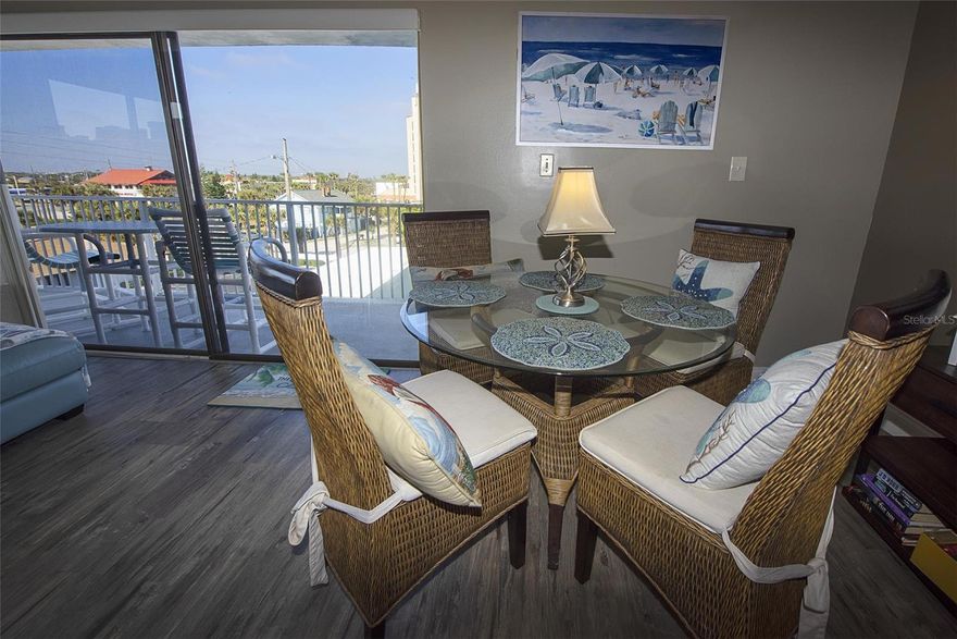 Direct ocean front - 1 bedroom, 1 full bath, wrap around balcony. This is a vacation rental completely furnished. Call Ocean Reef Villa to verify pricing and availability. 386-426-5684. Weekly rate: 950.00 Monthly rate: 2850.00