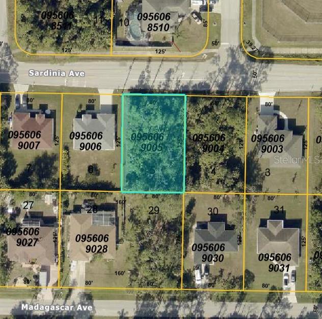 ***PUBLIC WATER & SEWER*** This 80' x 120' lot features public water and sewer, a rarity in North Port. The lot is also designated in Flood Zone "X". The seller also has the lot adjacent available for purchase if space and extra privacy are on your list of needs. With close proximity to schools, shopping, restaurants, and more, you'll quickly settle into your new neighborhood. Welcome Home!