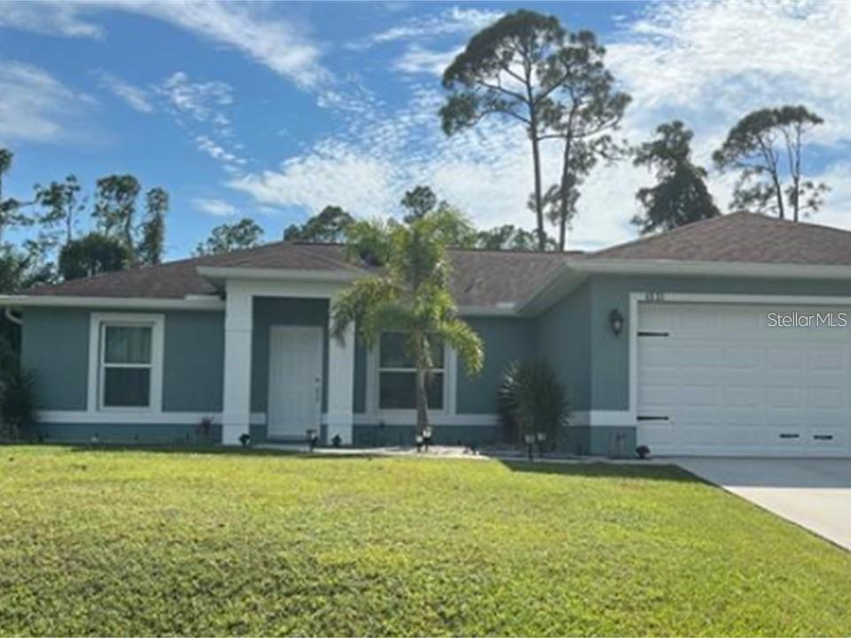 Exceptional Rental Opportunity in North Port! Discover this impeccably maintained 3-bedroom, 2-bath single-family home nestled in one of North Port's most desirable residential areas. Designed for comfort and functionality, this residence offers an open-concept floor plan with soaring ceilings, abundant natural light, and seamless indoor-outdoor flow—perfect for embracing the Florida lifestyle.
The gourmet kitchen features solid wood cabinetry, granite countertops, and ample storage, making it ideal for everyday living or entertaining guests. The master suite provides a peaceful retreat with a spacious walk-in closet and a private bath complete with dual vanities. Generously sized guest bedrooms, a full secondary bathroom, and a dedicated laundry area enhance the home's practical layout.
Step outside to a serene patio and backyard area, perfect for enjoying your morning coffee or relaxing after a long day. The two-car garage adds convenience and extra storage space.
Conveniently located just minutes from major thoroughfares, shopping centers, grocery stores, top-rated schools, healthcare facilities, and the renowned Warm Mineral Springs. Whether commuting or enjoying local parks and nature preserves, you’ll find everything within easy reach.
This home offers the ideal blend of privacy, location, and modern comfort—an exceptional opportunity to lease a well-appointed home in the heart of North Port. Available now!