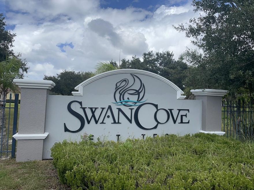 Must See, Lake Front Homesite in Swan Cove!  An Estate Style Gated Community of only 15 homesites on 33 acre Lake Abray.  This Lot is 1.77 acres and boasts 154 feet of lake frontage.  Pick your own builder to design your custom dream lake house.  Odessa is an established charming community with easy access to the Tampa Airport, all the golf courses and polo courts in Tampa Bay.   Enjoy endless shopping and fine dining options nearby.  These gems do not come up for sale often, secure this incredible opportunity today.  Title is clear and ready to convey.  Make your appointment today!
