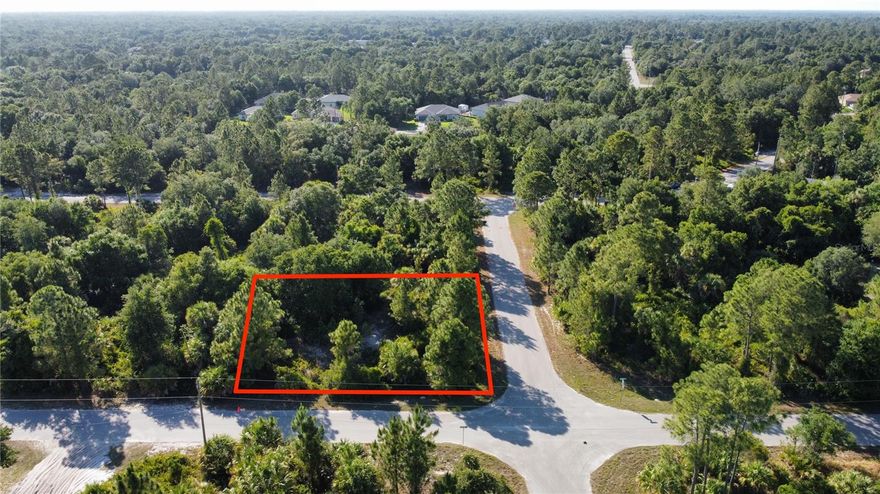 Oversized corner lot in an area of active new home construction.  High and dry.  Flood zone X!  No CDDs, HOAs, or deed restrictions.  Within 15 minutes to all shopping, dining, schools, the Atlanta Braves stadium, Warm  Mineral Springs, the master-planned Murdock Village area and the upcoming "new urbanist" Downtown Wellen development.  Please see VIRTUAL TOUR!
