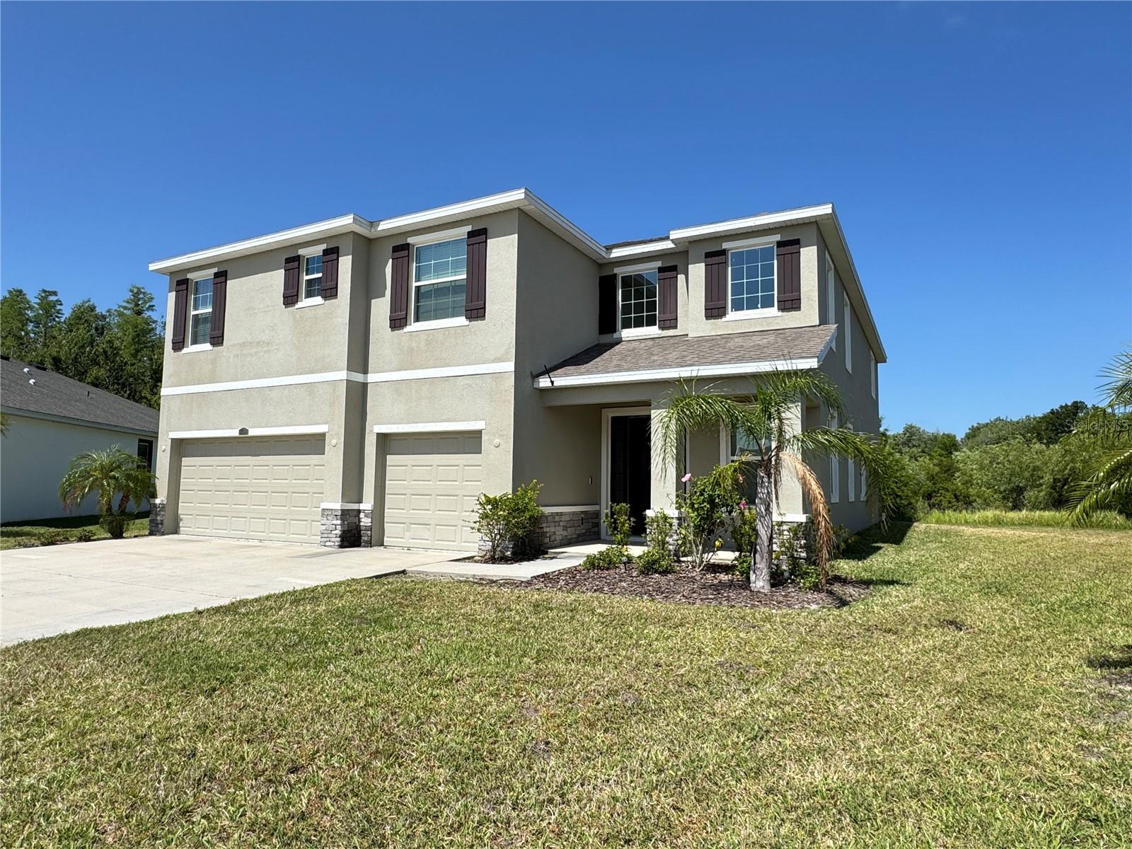 You are going to fall in love with this MASSIVE 5BR/4BA recently built home boasting over 4,000 square feet!! You'll have enough room for the whole family and plenty of space to entertain!! Generously sized bedrooms, a grand foyer, an additional loft, walk-in closets and a covered lanai, this home has it all!
As you enter the home, the vaulted ceilings and natural light flooding your home. The kitchen features large crown-molded cabinets for plenty of storage, all stainless steel appliances, granite counters, a tiled back splash and an island for additional prep space!! The master bedroom is fit for a king and the master bathroom offers separate vanities, a garden tub and stand-up shower!
Aside from being close to shopping, dining, entertainment and local events, Union Park residents will have access to an exclusive clubhouse with a fitness center, sparking pool, tot lot, open sports field, walking trails, and more. Schedule your showing today and HURRY because this one will not last long!!
- Washer and Dryer INCLUDED
- Basic Spectrum Internet and cable included through HOA
- HOA $50 application fee. May take up to 2 weeks for approval by HOA
The Required, Essential Resident Benefits Package enhances your renting experience for only $34 each month. Tenants enjoy valuable services designed to support your lifestyle and future plans, ensuring convenience and peace of mind throughout your tenancy.