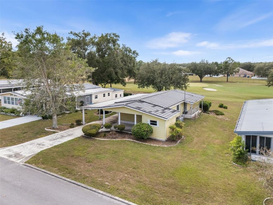 Welcome to Brookridge! This home is in a 55+ golf course community, providing a peaceful setting. Interior features include a functional floor plan with a combined living and dining area, a practical kitchen with built in storage, and almost 200sqft of enclosed space with views of the fairway and green.

The community has so many amenities including a clubhouse, tennis and pickleball courts, fitness room, shuffleboard, bocce, and horseshoes. Buyer's choice - you can be active in the golf cart community and participate in numerous clubs, events and activities (weekly BINGO every Friday night) or you can relax in your own space!