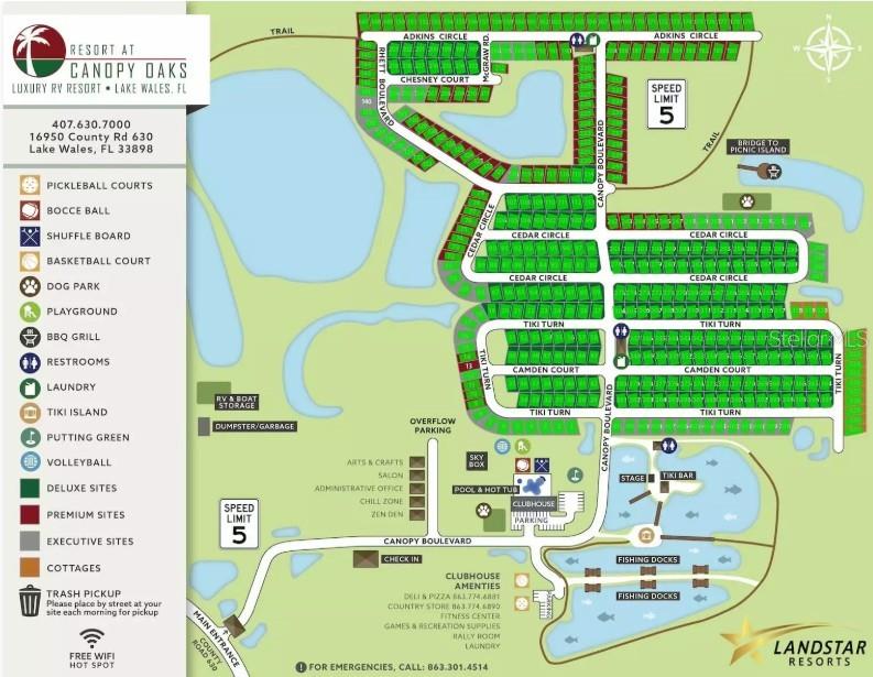 RESORT AT CANOPY OAKS - Land