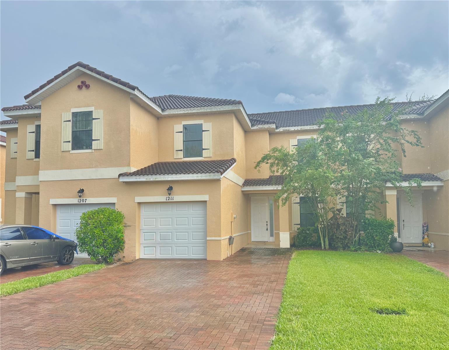 Take a look this two-level townhome within the established gated community of Tuscany Preserve. The home’s split floor plan, particularly the master suite featuring a private ensuite bathroom, dual vanities, and a spacious walk-in closet. The 2 additional bedrooms are ideally situated on the opposite side of the master suite near the guest bathroom complete with a shower and tub combo. The rear patio with scenic nature views which will be a perfect setting for entertaining or relaxation. This home also offers a 1 car garage and a laundry closet on the first floor. Residents will also enjoy basic cable/internet via Spectrum, a community pool/spa, a clubhouse, a fitness center, and tennis/basketball courts. The HOA also takes care of the landscaping and painting of the exterior of the units every 7 years. Tuscany Preserve is within minutes of major highways I-4 and US-192 and provides access to all the world-famous attractions in Central Florida. This is an ideal opportunity for a primary residence. Schedule your showing today!