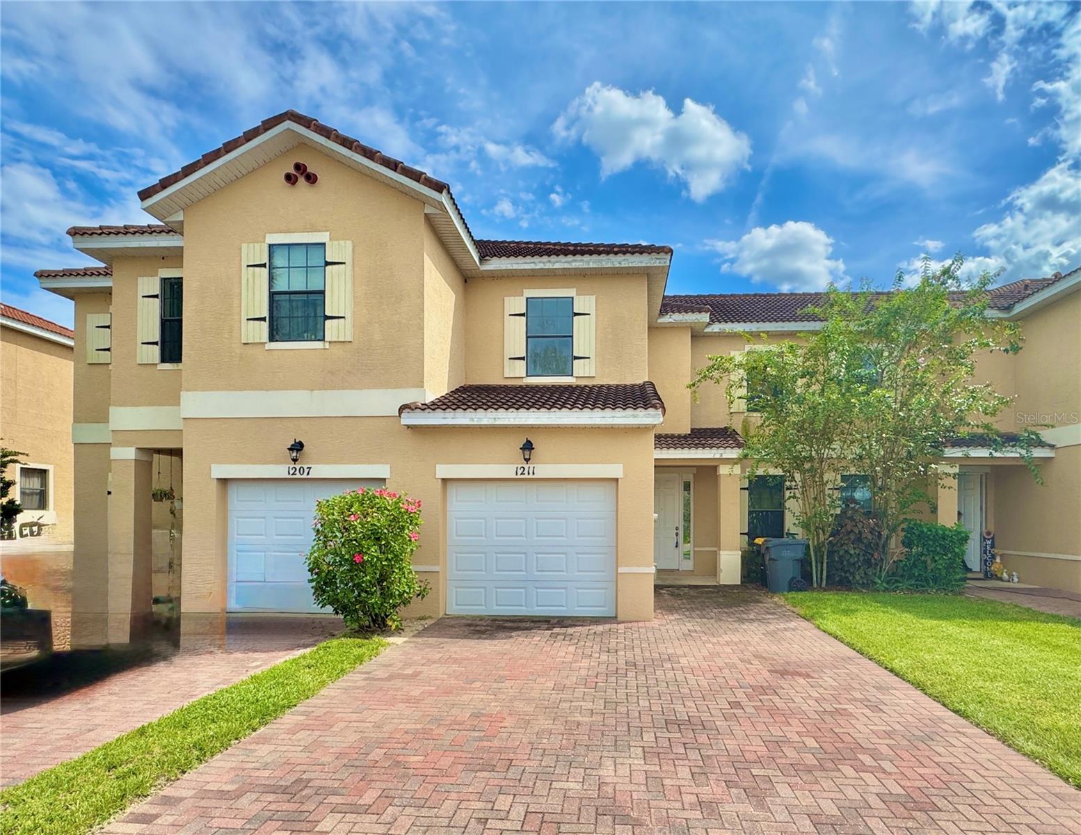 Take a look this two-level townhome within the established gated community of Tuscany Preserve. The home’s split floor plan, particularly the master suite featuring a private ensuite bathroom, dual vanities, and a spacious walk-in closet. The 2 additional bedrooms are ideally situated on the opposite side of the master suite near the guest bathroom complete with a shower and tub combo. The rear patio with scenic nature views which will be a perfect setting for entertaining or relaxation. This home also offers a 1 car garage and a laundry closet on the first floor. Residents will also enjoy basic cable/internet via Spectrum, a community pool/spa, a clubhouse, a fitness center, and tennis/basketball courts. The HOA also takes care of the landscaping and painting of the exterior of the units every 7 years. Tuscany Preserve is within minutes of major highways I-4 and US-192 and provides access to all the world-famous attractions in Central Florida. This is an ideal opportunity for a primary residence. Schedule your showing today!