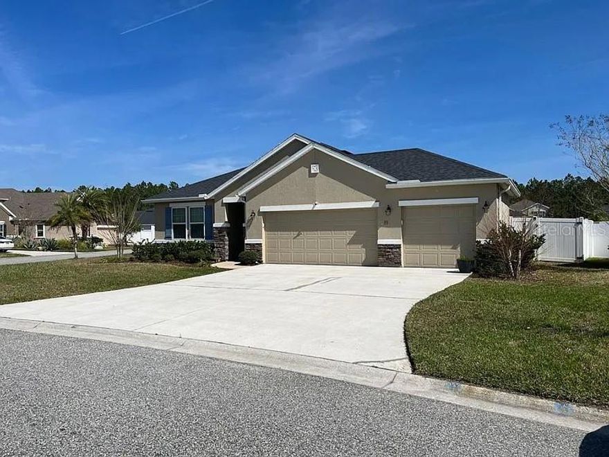 Welcome to this beautiful 4-bedroom, 2 full-bath home located in the desirable Glen St. Johns community, set on an oversized corner lot of approximately 0.29 acres and featuring a rare 3-car garage not commonly found in the neighborhood. The home offers a bright, functional kitchen with white cabinets and granite countertops, comfortable living spaces, and a huge backyard with endless possibilities for outdoor living, entertaining, or future additions. Zoned for Grade A schools and conveniently located near the highway, this property provides easy access to Jacksonville Downtown in approximately 30 minutes, making it an exceptional opportunity in a prime location.