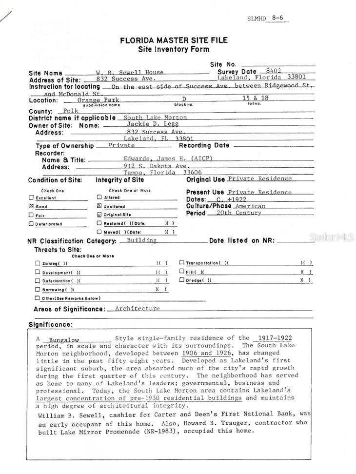 ORANGE PARK ADD - Residential