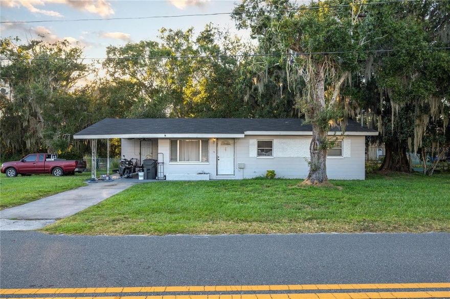 Don't miss this 3-bedroom, 1-bathroom block home in Auburndale, Florida being SOLD TOGETHER WITH AN ADDITIONAL .30-ACRE VACANT LOT, giving you a total of approximately .60 acres with endless possibilities. The home sits on one parcel and offers solid concrete block construction with a roof replaced in 2021.  The home needs some TLC, making it a great opportunity for investors, flippers, or buyers looking to add their personal touch. Inside, you’ll find a cozy and functional layout with plenty of potential to make it your own. The adjacent vacant lot provides extra space for expansion, a new build, a large yard, or additional storage.  Conveniently located just ½ mile from the Polk Parkway, this property offers easy access to Lakeland, Winter Haven, and I-4 for commuting to Tampa or Orlando. Don’t miss this Auburndale opportunity with great potential and room to grow!