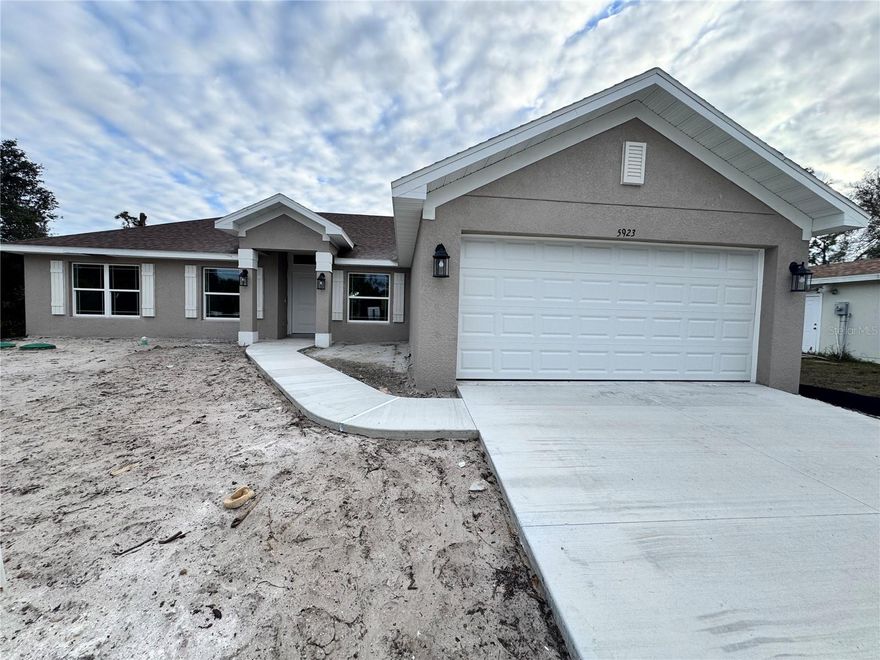 Under Construction. This New Construction home has 1860 square feet of living space allowing you much room for your family as well as guests. The den/study  gives you extra room. Adams Homes provides great features such as: architecturally designed elevations, updated window designs, ceramic, plank tile flooring in the main living areas, stain-resistant carpet in the bedrooms, granite countertops in the kitchen & baths, brushed nickel door and bath hardware, designer LED recessed lighting, 36" upper cabinets with crown molding, double pane insulated tilt-in sash windows and much more. 10 year builder structural warranty included! This is the opportunity to make this affordable gem your new family home. Paid closing costs when using preferred lenders.