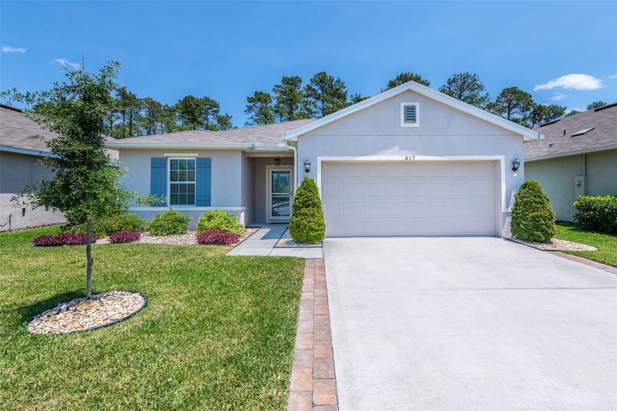 Come and see this like new home move in ready located in the very sought after Sabal Lakes Community in New Smyrna Beach.  This 4 bedroom and 2 bathroom Cali model home backs up to a natural area so there will be no neighbors to the back of the property and will give you plenty of privacy while sitting on your enclosed patio!  The home has been updated with new flooring in the bedrooms and new appliances in the kitchen.  The home is very close to the nature trails and a short walk to the community pool. You'll be close to beach, entertainment, medical and shopping as well.  Come and take a look today and bring us an offer! ;Water: City