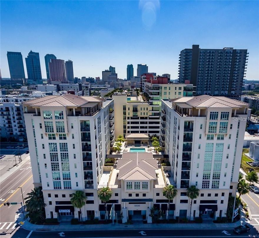 Ventana, a boutique luxury condominium community offering the most breathtaking water and downtown views. This completely redesigned and
upgraded 2-bedroom, 2-bath penthouse is the epitome of urban chic, providing a lifestyle of elegance and sophistication. Step into the upscale
kitchen that boasts Quartz countertops, a Bosch dishwasher, Blomberg refrigerator, Crane sink, and custom-built storage solutions. Enjoy the
sleek features including soft-close, self-lighting drawers, pop-up outlets, an appliance garage, and a custom glass backsplash, all designed to
maximize both style and functionality. Architectural highlights include floor-to-ceiling windows, soaring 11-ft ceilings, wood plank tile flooring,
and high-end upgraded fans and fixtures. The distinctive antique doors leading to both bedrooms add a touch of history and style—truly a
conversation starter. The master suite offers awe-inspiring views, an industrial-style closet with recaimed cherrywood shelving, and a spa-
inspired master bath featuring Carrera marble countertops, a Toto toilet, and luxurious stone finishes. Bedroom 2 is equipped with a Queen
Murphy Bed and California Closets, while Bath 2 includes a modern vanity, upgraded fixtures, a Jacuzzi tub, and a Kohler toilet.Relax on your
private balcony, where you can sip coffee in the morning or enjoy cocktails while watching cruise ships set sail or the fireworks over the
Riverwalk. This unit includes 2 parking spaces and a climate-controlled storage unit. Ventana amenities include a pool, cabana, fitness center,
sauna, clubroom, and concierge services. Plus, you’re just minutes away from Sparkman Wharf, Amalie Arena, the Florida Aquarium, and all that
Downtown Tampa has for you! Don’t miss out on this rare opportunity to own a piece of luxury living in one of Tampa’s most sought-after neighborhoods.